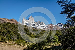 Mount Fitz Roy in Patagonia - El Chalten, Argentina