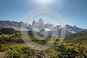 Mount Fitz Roy in Patagonia - El Chalten, Argentina