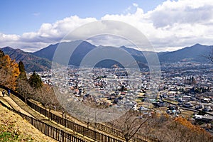 Mount Fuji - Fujiyama, the highest active volcano mountain in Japan