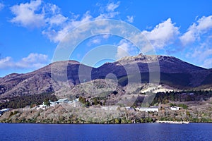 Mount Fuji with Lake Ashi from Hakone