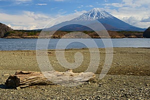 Mount Fuji and Lake Shoji