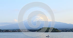 Mount Fuji, view from Lake Kawaguchiko