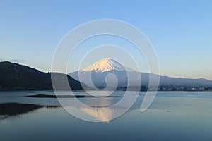 Mount Fuji, view from Lake Kawaguchiko