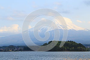 Mount Fuji, view from Lake Kawaguchiko