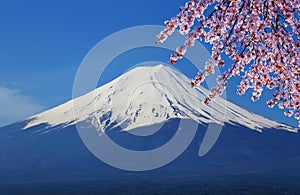 Mount Fuji, view from Lake Kawaguchiko