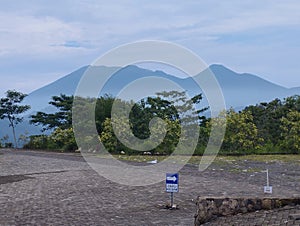 Mount gede and Pangrango