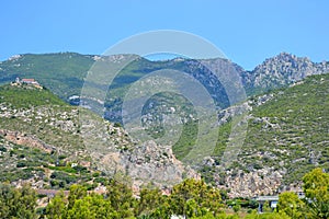 Mount Gerania in Greece.