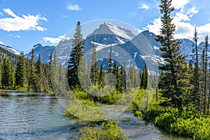 Mount Gould at Cataract Creek