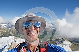 Mount Harvard Selfie