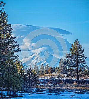 Mount Hood on the First Day of Spring 2