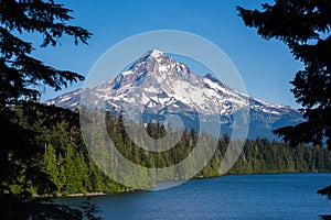 Mount Hood from Lost Lake in Oregon