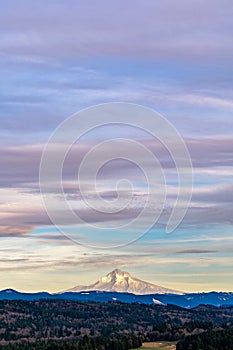 Mount Hood Oregon Sunset Sky 5