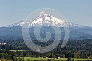 Mount Hood in the Summer in Portland Oregon