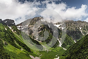 Mount Hotaka in Kamikochi national park