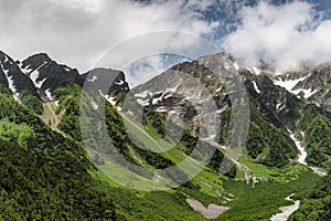 Mount Hotaka in Kamikochi national park