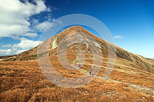 Mount Hoverla or Goverla, Ukraine Carpathian mountains