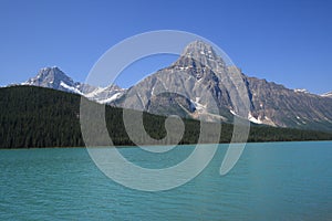 Mount Howse and Waterfowl Lake