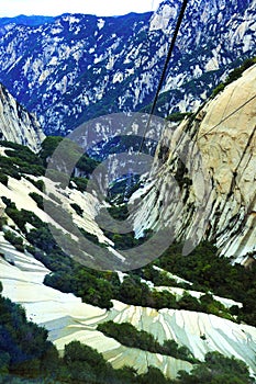 Mount Hua ropeway