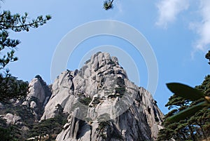 Mount Huangshan scenery