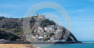 Mount Igueldo in San Sebastian (Donostia) in Spain