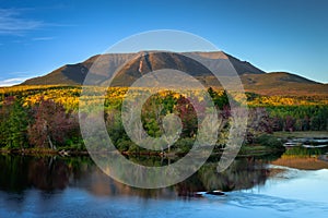 Mount Katahdin in Fall in Maine