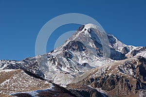 Mount Kazbeg and the Caucasus