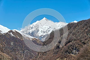 Mount Kazbek from the Distance, taken in April 2019\r\n` taken in hdr