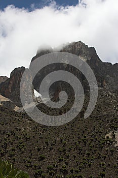 Mount Kenya 2 (cloudy)