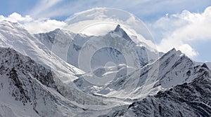 Mount Khangsar Kang Roc Noir, Annapurna range photo