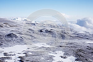 Mount Kilimanjaro, Ashpit and Northern Icefield photo