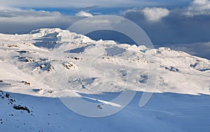 Mount Kilimanjaro crater