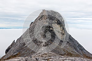 Mount Kinabalu, St John`s peak, Sabah Borneo, Malaysia