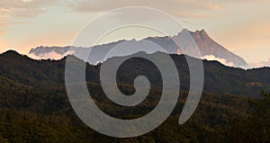 Mount Kinabalu, the tallest mountain in Southeast Asia