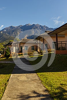 Mount Kinabalu view form Dream World Resort, Kundasang, Sabah, Borneo