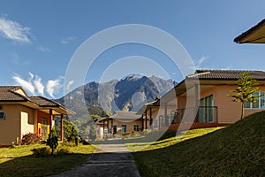 Mount Kinabalu view form Dream World Resort, Kundasang, Sabah, Borneo