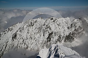 Mount Krivan peak