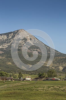 Mount Lamborn peak, Paonia, Colorado photo