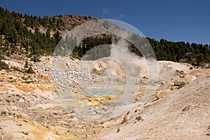 Mount Lassen sulpher springs