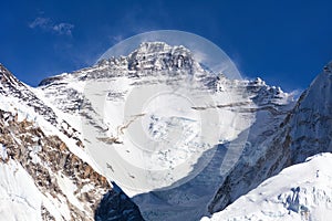 Mount Lhotse, Nepal Himalayas mountains