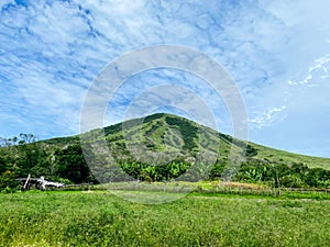 Lokon Volcano in Sulawesi, Indonesia photo