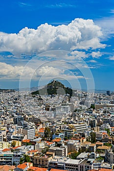 Mount Lycabettus in Athens