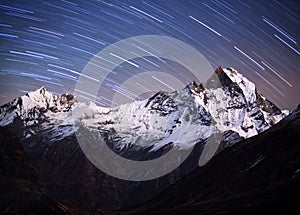 Mount Machapuchare, Nepal Himalayas