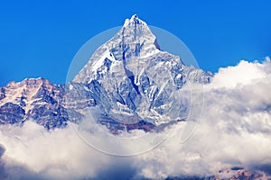 Mount Machhapuchhre or Machhapuchhare, Annapurna area
