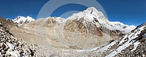 Mount Makalu, Lhotse and Everest, Nepal Himalayas