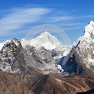 Mount Makalu, three passes trek, Nepal Himalayas