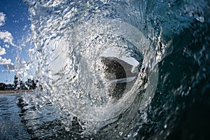 Mount Maunganui from the surf