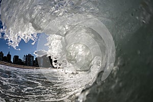 Mount Maunganui from the surf