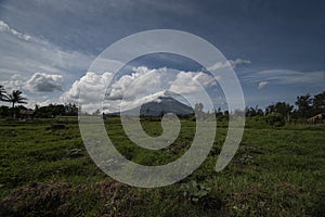 Mount Mayon volcano in the Philippines