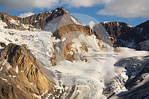 Mount Meager - a glacier covered volcano in British Columbia, Canada