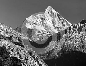 Mount Nanda Devi in Indian Himalaya